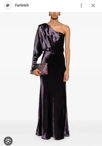 Zimmermann Illustration Asymmetric Gown Evening Dress- BNWT - Picture 1 of 12