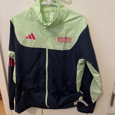 BMW Berlin-Marathon 2025 DAMEN-Jacke 25 Run Jacket Women Lauf Frauen Adidas NEU - Image 1 of 2