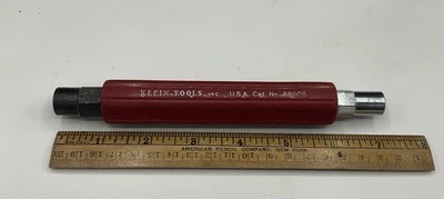 Klein Tools Can Wrench 3/8" & 7/16" Hex Nut Telephone Box Wrench 68005 USA - Image 1 of 4
