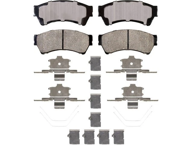 Front Brake Pad Set For 2006-2011 Mercury Milan 2007 2008 2009 2010 HV224BR - Image 1 of 1