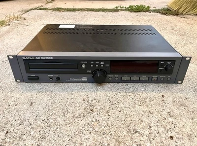 TASCAM CD-RW2000, Professional CD Rewritable Recorder, Recording Deck - Image 1 of 4