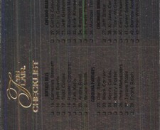 1995 Flair #218 Checklist