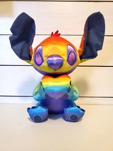 Disney Store Pride Collection Rainbow Satin Stitch with Heart - Picture 1 of 7