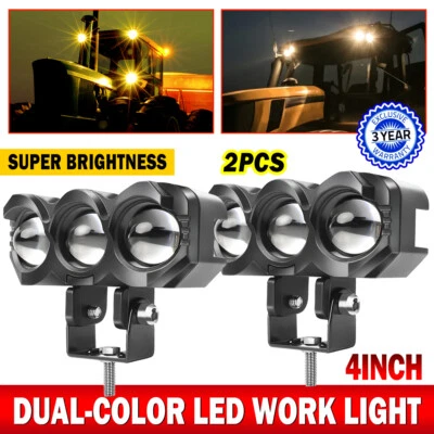 Spot 4Inch LED Work Light Bar Spot Pods Fog Offroad For Jeep ATV SUV Truck Boat Foto 1 de 4