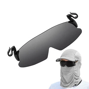 Polarisierte Sport-Sonnenbrille mit Clip-Kappe zum Aufstecken von Sonnenbrillen - Bild 1 von 12