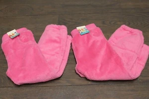 Twins Set Toddler Girls Clothing Size 4T Garanimals Fleece Lined Pink Pants - Picture 1 of 1