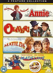 ANNIE OLIVER MATILDA MADELINE DVD BOXSET Aileen Quinn Carol Reed Brand New UK R2 - Picture 1 of 1