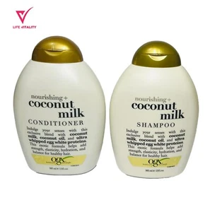 OGX Nourishing + Coconut milk Conditioner & Shampoo 385ml🛁🧴✅ - Picture 1 of 2