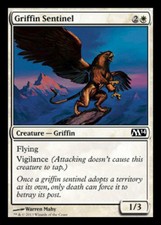 1x Griffin Sentinel - Foil MTG Magic 2014 (M14) NM Magic Foil