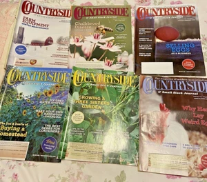 Countryside Magazine Back Issues Mixed  Homesteading Farming Lot Of 6 - Picture 1 of 7