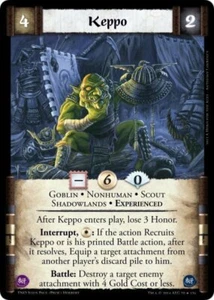Legend of the Five Rings L5R CCG TNO The New Order Keppo FOIL - Picture 1 of 1