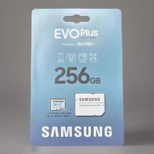 256GB Samsung Evo Plus Micro SD SDHC Memory Card - Picture 1 of 2