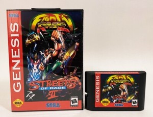 Streets of Rage 2 Fight'n Rage Sega Genesis/Mega Drive