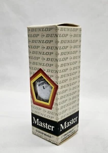 Vintage Dunlop Master 1 Sleeve 3 Golf Ball # 1 Made in USA New - Picture 1 of 5