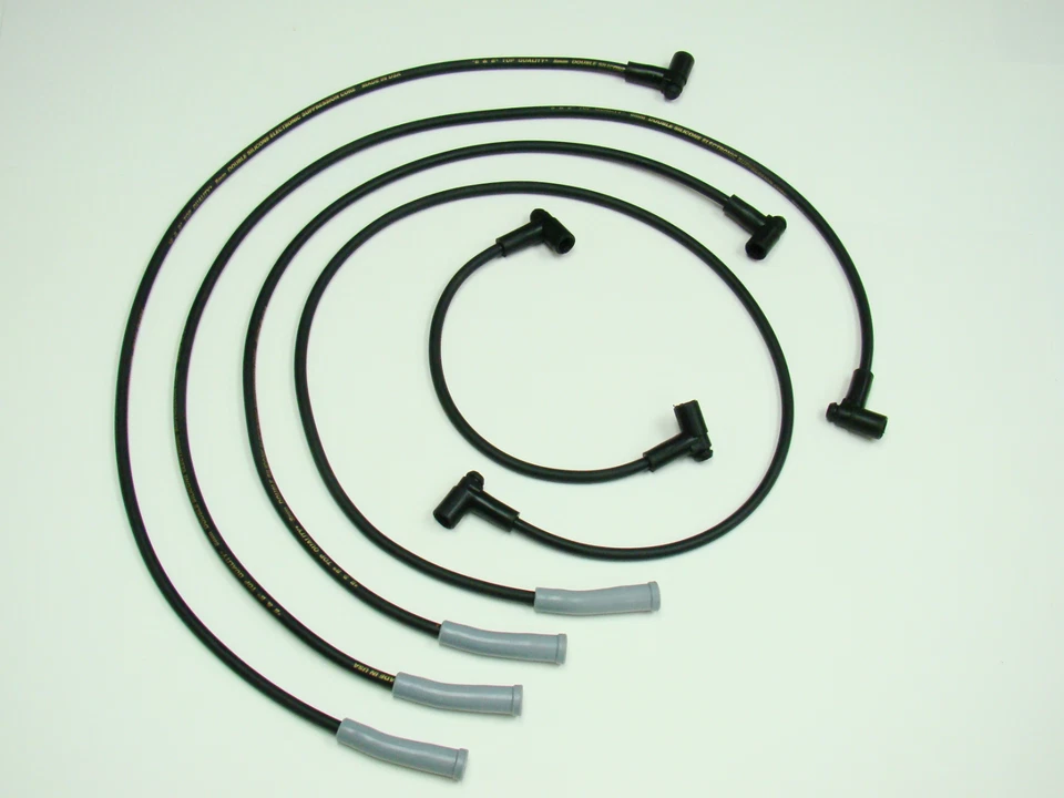 Chevette Acadian T-1000 1.4L 1.6L 76-87 Suppressor 8mm Spark Plug Wire Set 48475 - Image 1 of 2