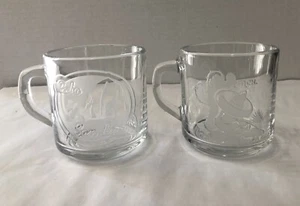2 Cabo San Lucas Glass Mugs - Picture 1 of 7