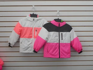 Girls F.O.G. by London Fog Surtido 3-en-1 Chaquetas globo con capucha talla 5/6 - Imagen 1 de 18
