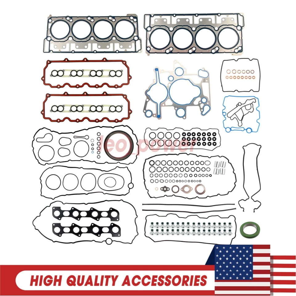 For 2003-2006 Ford F-250 F-350 6.0L Powerstroke 18MM Head Gasket Rebuild Kit Foto 1 de 4
