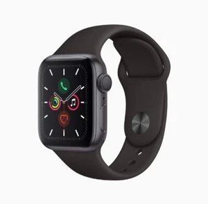 Apple Watch Series 5 40mm Space Grau Aluminiumgehäuse mit Sportarmband  - Bild 1 von 24