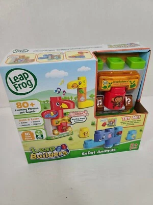 Leap Frog Builders Safari Animals 80+ Learning Phrases and Sounds - NEW! - Image 1 of 4