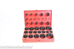 419-tlg O-Ringe Oringe Sortiment Gummi Dichtringe Benzin Dichtungen ölbeständig - Bild 1 von 9