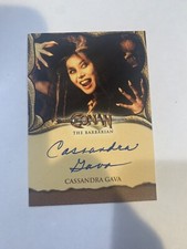 Cassandra Gava Conan The Barbarian Autograph Card