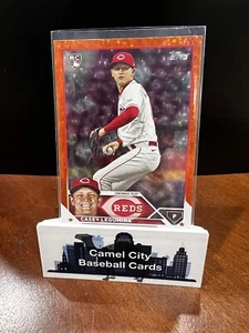 2023 Topps Update US277 CASEY LEGUMINA Orange Foil Parallel /299 Rookie - Picture 1 of 3