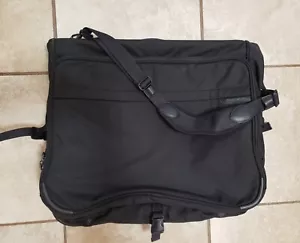 Briggs & Riley Baseline Luggage Deluxe Garment Bag 370-4 Black Canvas ***Read*** - Picture 1 of 21