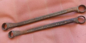 2 LECTROLITE Tru-Fit 12 Point Offset Box End Wrench USA 3004-3005 - Picture 1 of 4