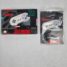 BOX & MANUALS ONLY OEM Authentic Nintendo SNES Original Controller Box