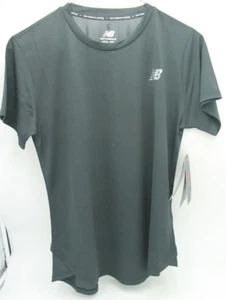 NEW BALANCE Accelerate Women's Training T-Shirt Black Size S - New - Picture 1 of 7