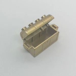 Lego - Metallic Gold Schatztruhe mit Deckel - Indiana Jones (4738ac01) - Bild 1 von 2