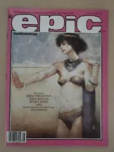 1984 Aug EPIC Magazine #25 VF+ Bernie Wrightson / Fisherman Collection - Picture 1 of 7