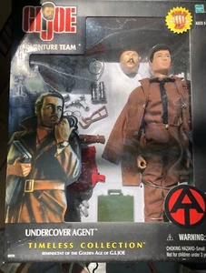 GI Joe Adventure Team Vtg 2002 Timeless Collection Undercover Agent 12 Inch: New - Picture 1 of 2