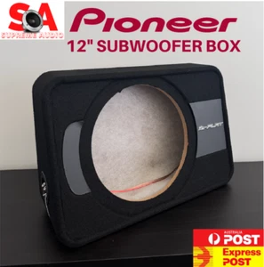 12 INCH PIONEER SLIM SUBWOOFER BOX - !STOCK CLEARANCE SALE! - FAST SHIPPING - Picture 1 of 5