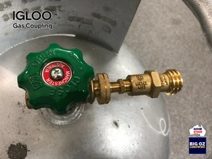 Forklift Gas Coupling for 9kg LPG BBQ Bottle | Regulation Compliant - Bild 1 von 2