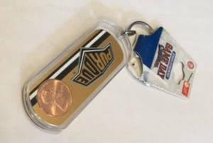 NEW NCAA Purdue Boilermakers Lucky Penny Keychain NWT - Picture 1 of 2