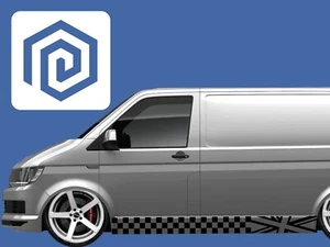 2x Union Jack Side Stripe Vinyl Decals For Camper Van Caravan Sticker Graphic - Picture 1 of 14