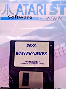 ATARI ST --WINTER GAMES (EPYX) - Picture 1 of 2