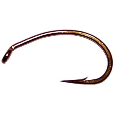 Mustad SIGNATURE EGG / CADDIS FLY HOOK - OFFSET 25/50/500 Pack CO68NP