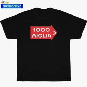 Neu Mille Miglia T-Shirt Logo viele Farben S bis 5XL Made in USA - Bild 1 von 11