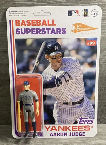 AARON JUDGE 2020 TOPPS BIG LEAGUE BASEBALL SUPERSTARS FIGURINE WITH BOX SUPER7 Cover