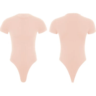 Para Hombres Tanga de Una Pieza Body Camiseta Entrepierna Camisa Leotardo Broches Pijama Foto 1 de 3