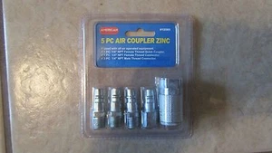 Acoplador de aire American 5 piezas - zinc - #12089 - ¡NUEVO! (G 9) - Imagen 1 de 1