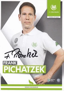 Frank Pichatzek VfL Wolfsburg Frauen Autogrammkarte Handsigniert 2014/2015 FP218 - Picture 1 of 2