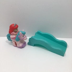 Fisher Price Little People Ariel Little Mermaid Klip Klop Pink Horse Disney - Imagen 1 de 9