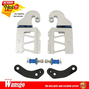 USA Engine Hood Hinge Pivot Bushing Kit Bolt KIt Assembly For Peterbilt 378 379 - Picture 1 of 10