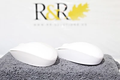 White Hp  510 Wireless Mouse Dongle Included  2 Pair - Image 1 of 4