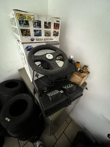 VOLANTE E PEDALIERA PLAYSTATION 2 PS2 PS1 SPEEDSTER 2 FANATEC - Foto 1 di 5