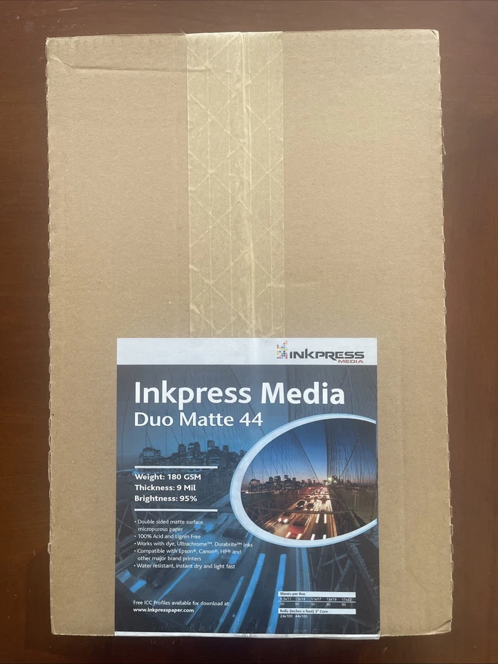 Inkpress Media Paper Duo Matte 44 180 GSM 50 Sheets - Image 1 of 4